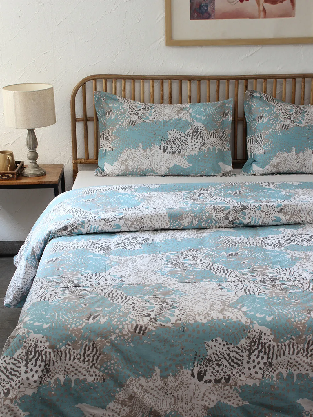 Mashak Blue Duvet Cover