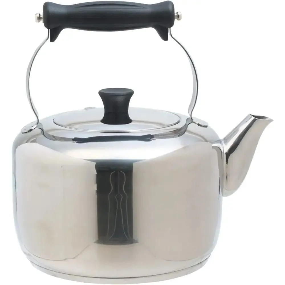 Masterclass Farmhouse Stove Kettle Stainless Steel 2 Litre