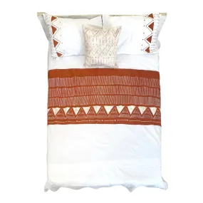 Matika Rust Duvet Cover Set