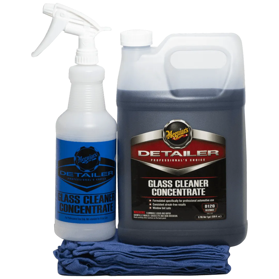 MEGUIAR'S | Glass Cleaning Detailer's Kit - Gallon