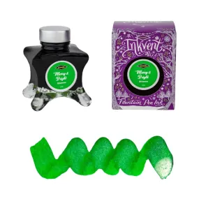 Merry & Bright Diamine 50ml Fountain Pen Ink Purple Inkvent Edition