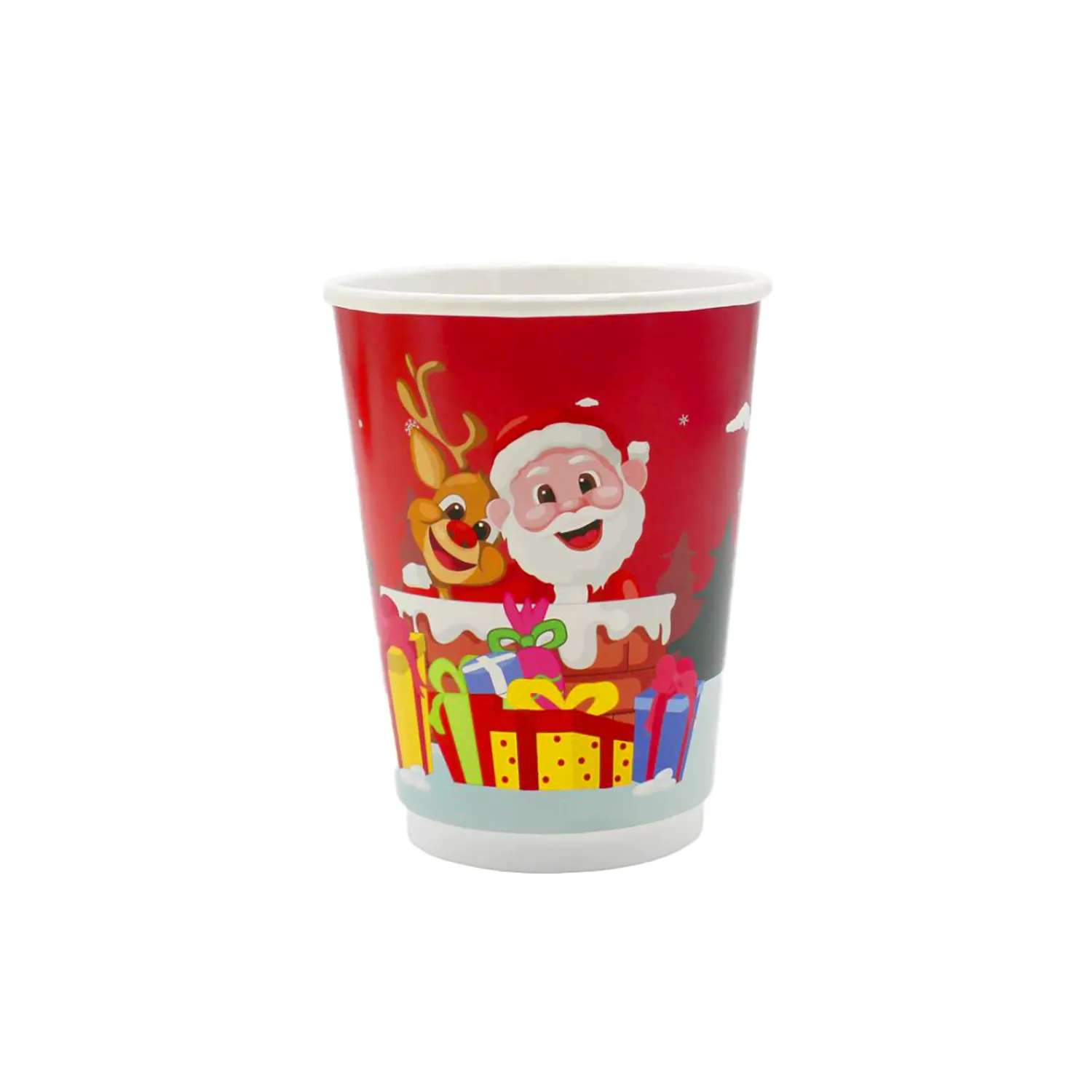 Merry Christmas Red Christmas Cup 8oz 500pk