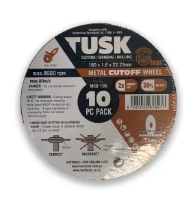 Metal Cut-Off Wheel 180 x 1.6 x 22.23 10pc