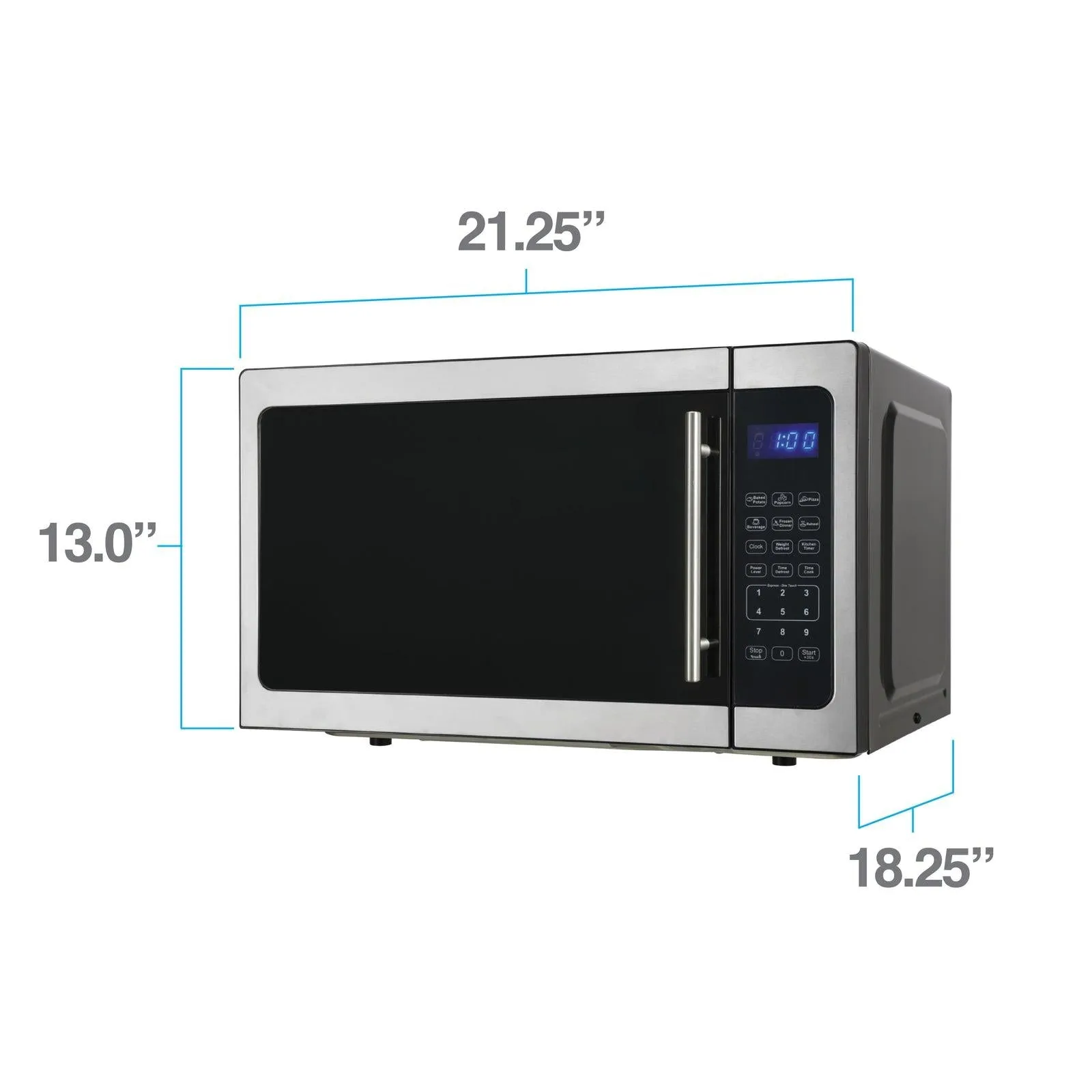 MT150V0W Avanti 1.5 cu. ft. Microwave Oven - White / 1.5 cu. ft.