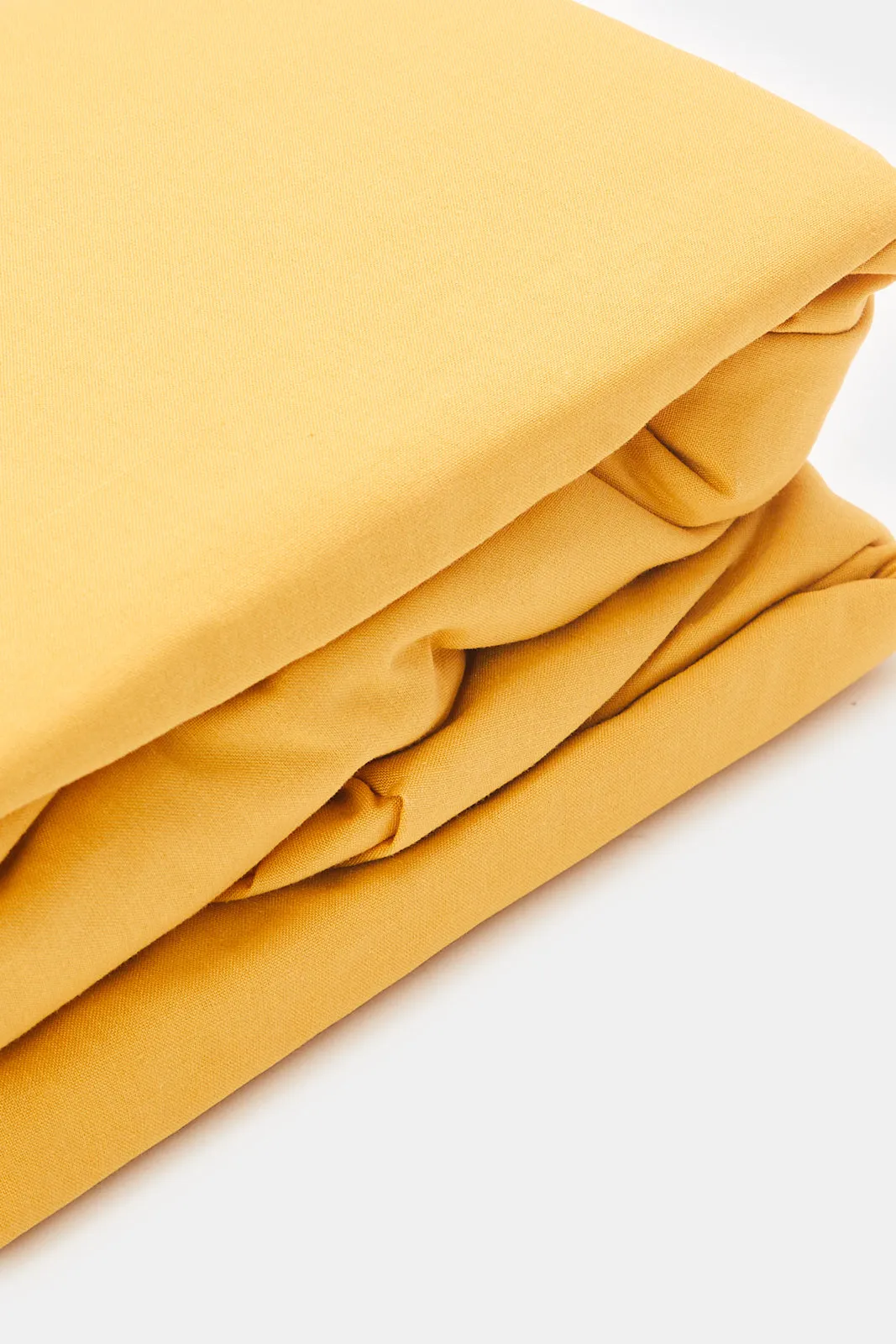 Mustard Fitted Sheet (Twin Size)