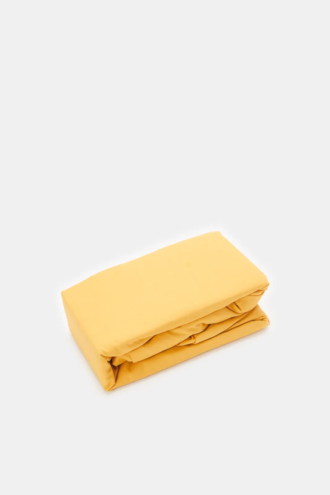 Mustard Fitted Sheet (Twin Size)