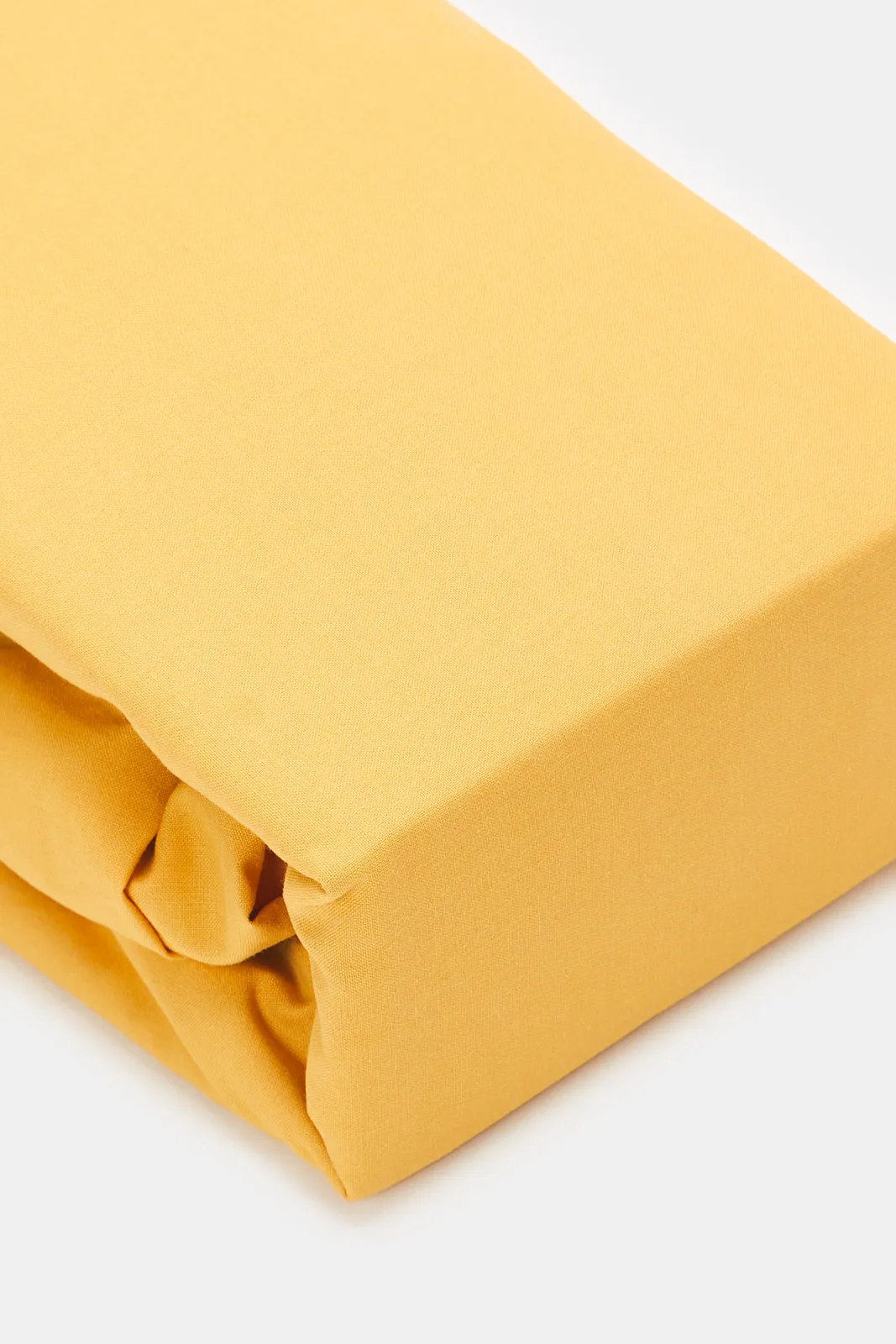 Mustard Fitted Sheet (Twin Size)