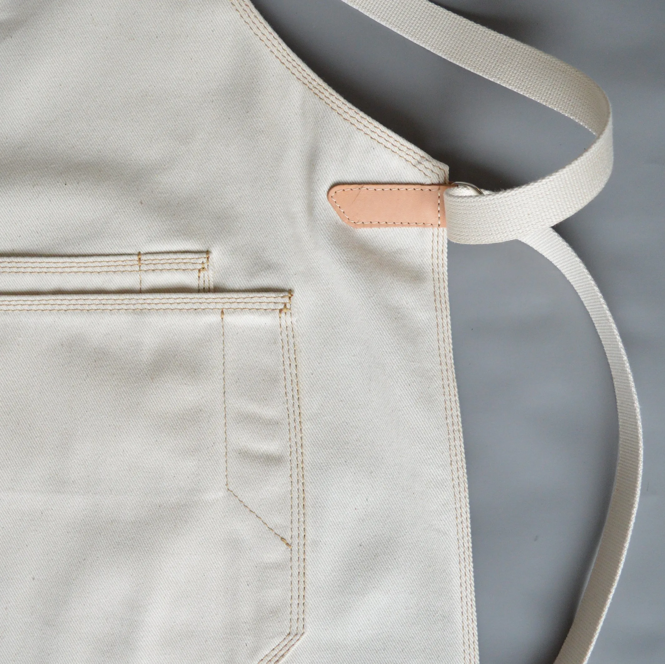 Natural Loomstate Denim Apron