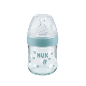 Nature Sense Glass Baby Bottle - 120ml - Green