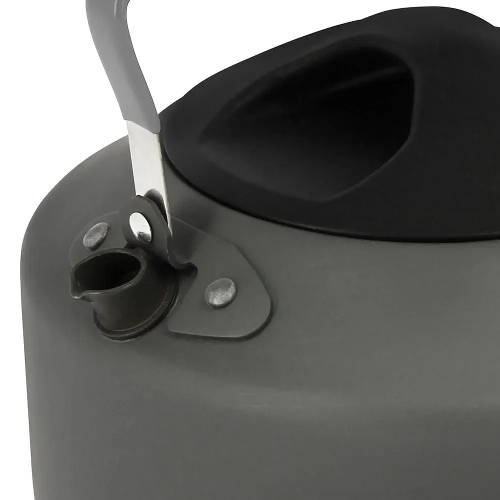 NGT | Aluminium Outdoor Kettle | 1.1 litre Gun Metal