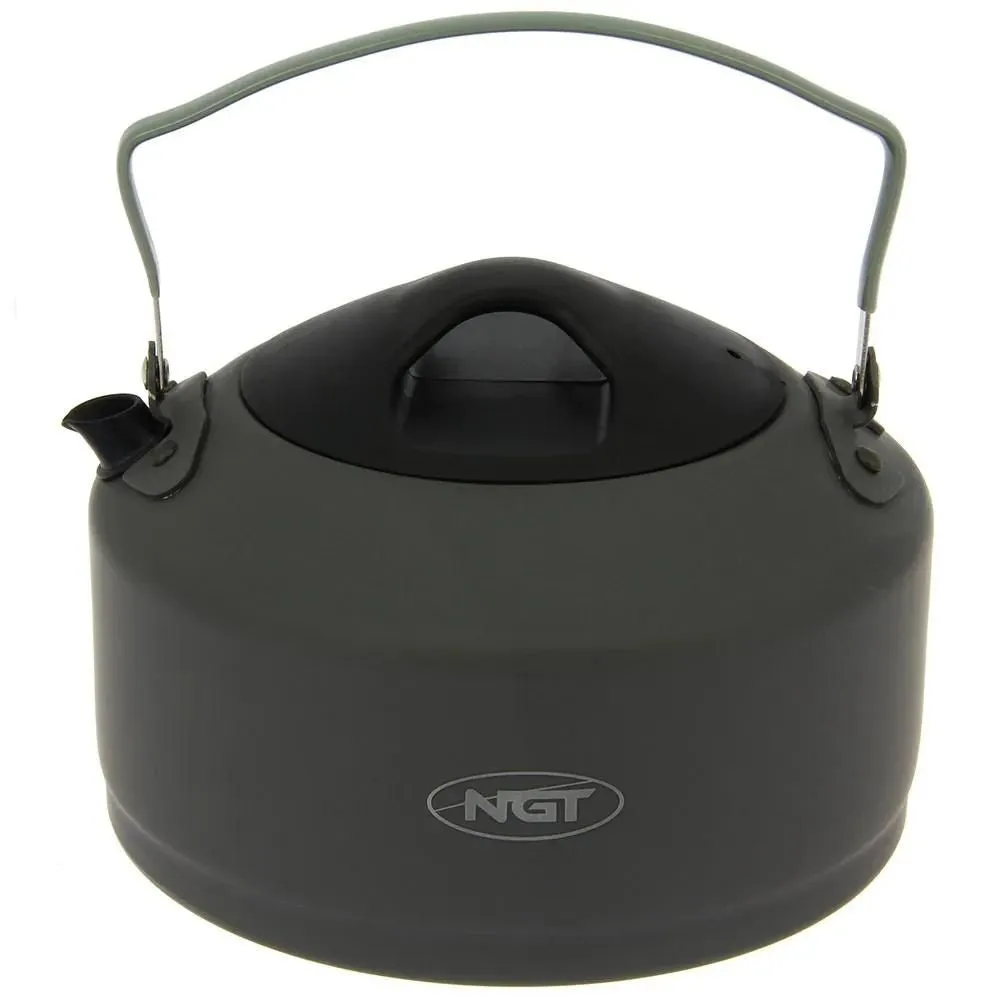 NGT | Aluminium Outdoor Kettle | 1.1 litre Gun Metal