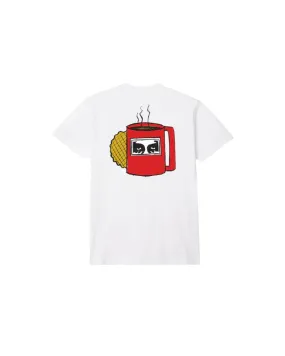 OBEY Coffee Cup T-Shirt White