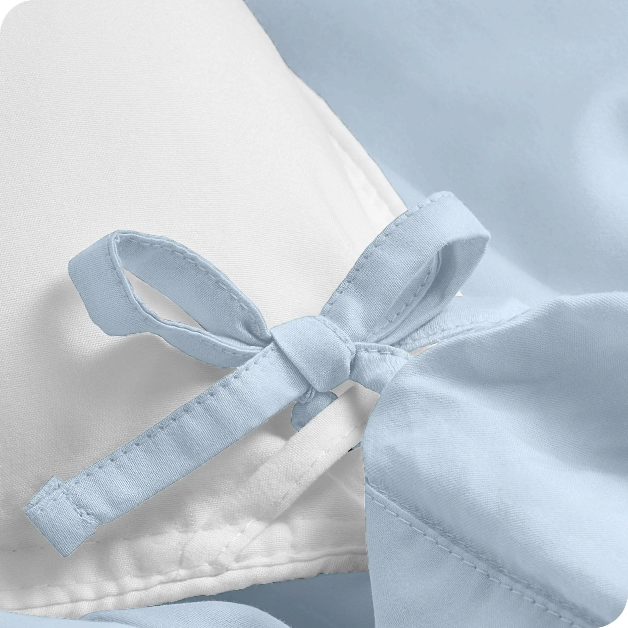 Organic Cotton Percale Duvet Cover Set