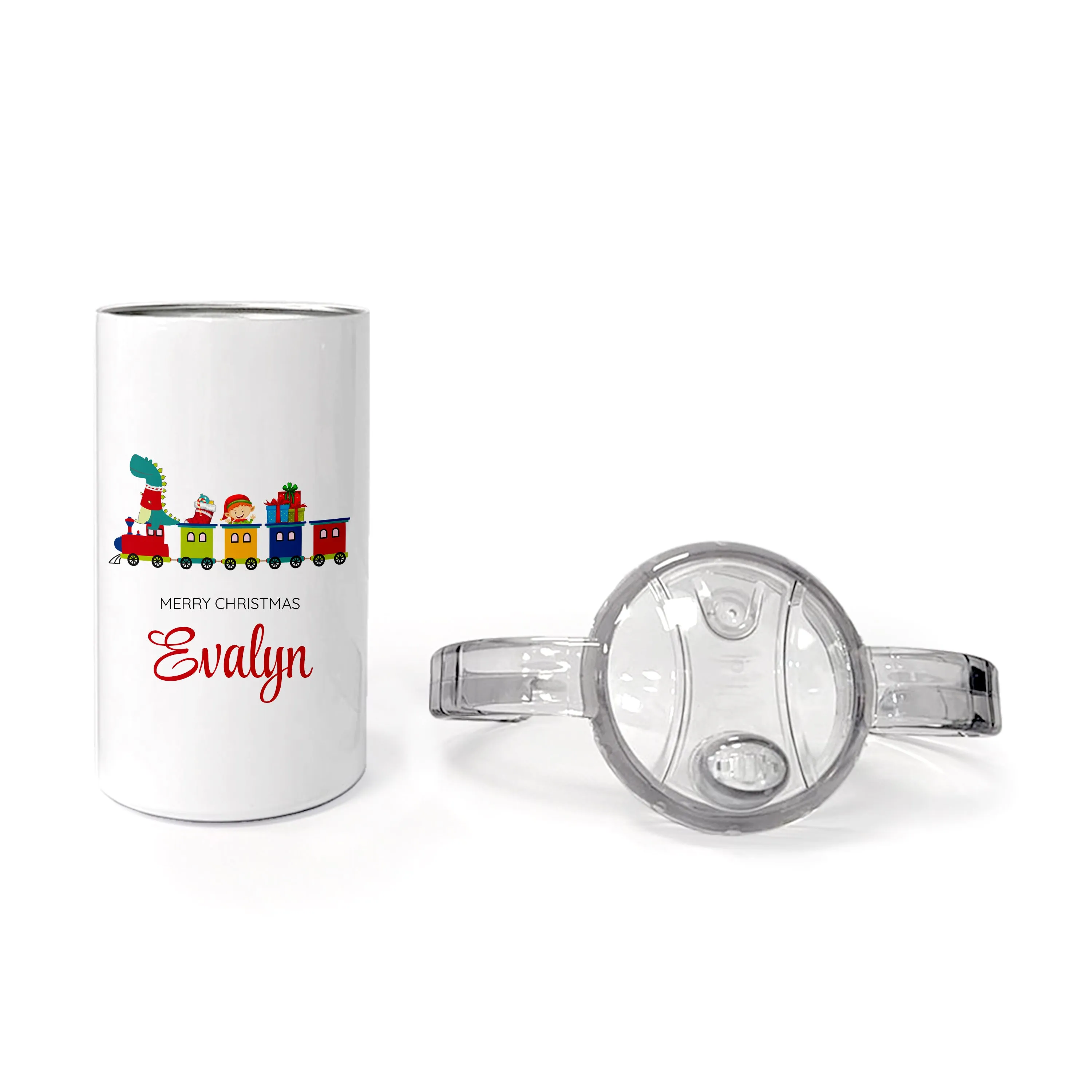 Personalised Train Kids Sippy Cup