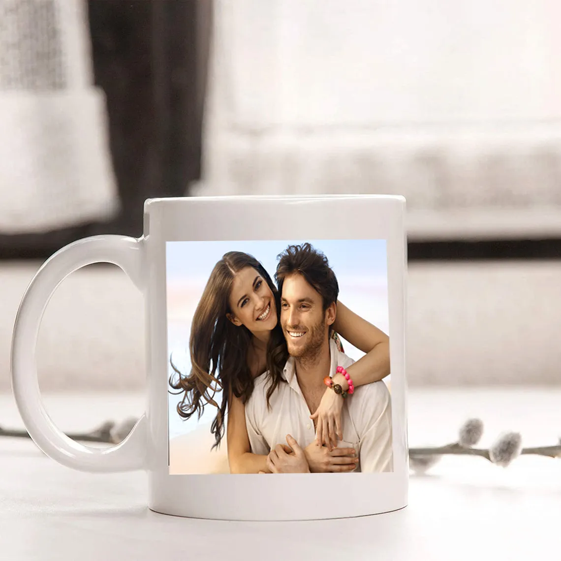 Personalized Photo Coffee Mug, Company Logo Mug, Personalized Anniversary Photo Mug, Photo Mug Personalized, Mug With Photo/Text, Custom Photo Coffee Mug