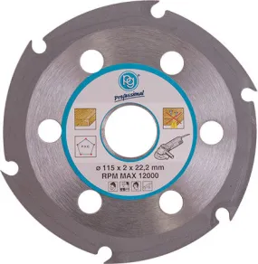 PG BLADE 6 TEETH 115MM FOR WOOD ON ANGLE GRINDER PG41990