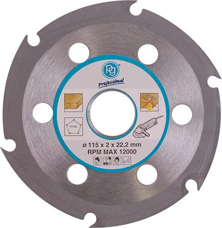 PG BLADE 6 TEETH 115MM FOR WOOD ON ANGLE GRINDER PG41990