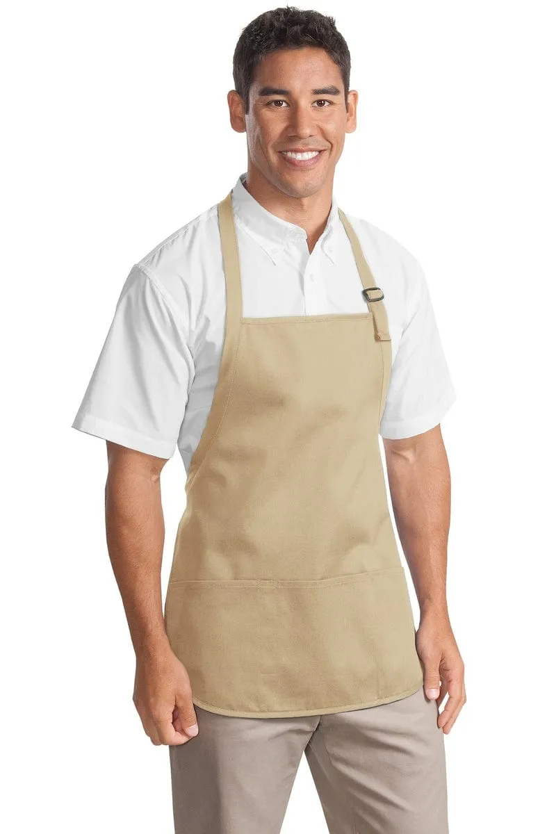 Port Authority ®  Medium-Length Apron with Pouch Pockets.  A510