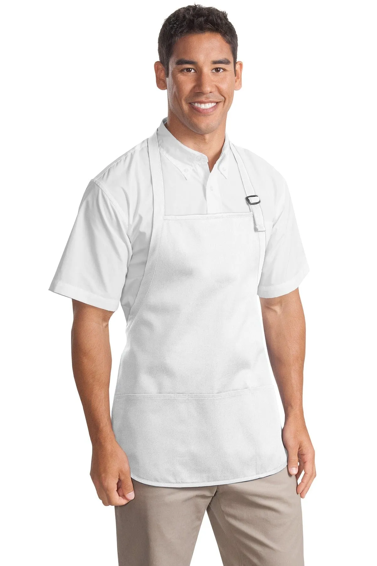 Port Authority ®  Medium-Length Apron with Pouch Pockets.  A510