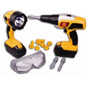 Power Drill And Work Light Set