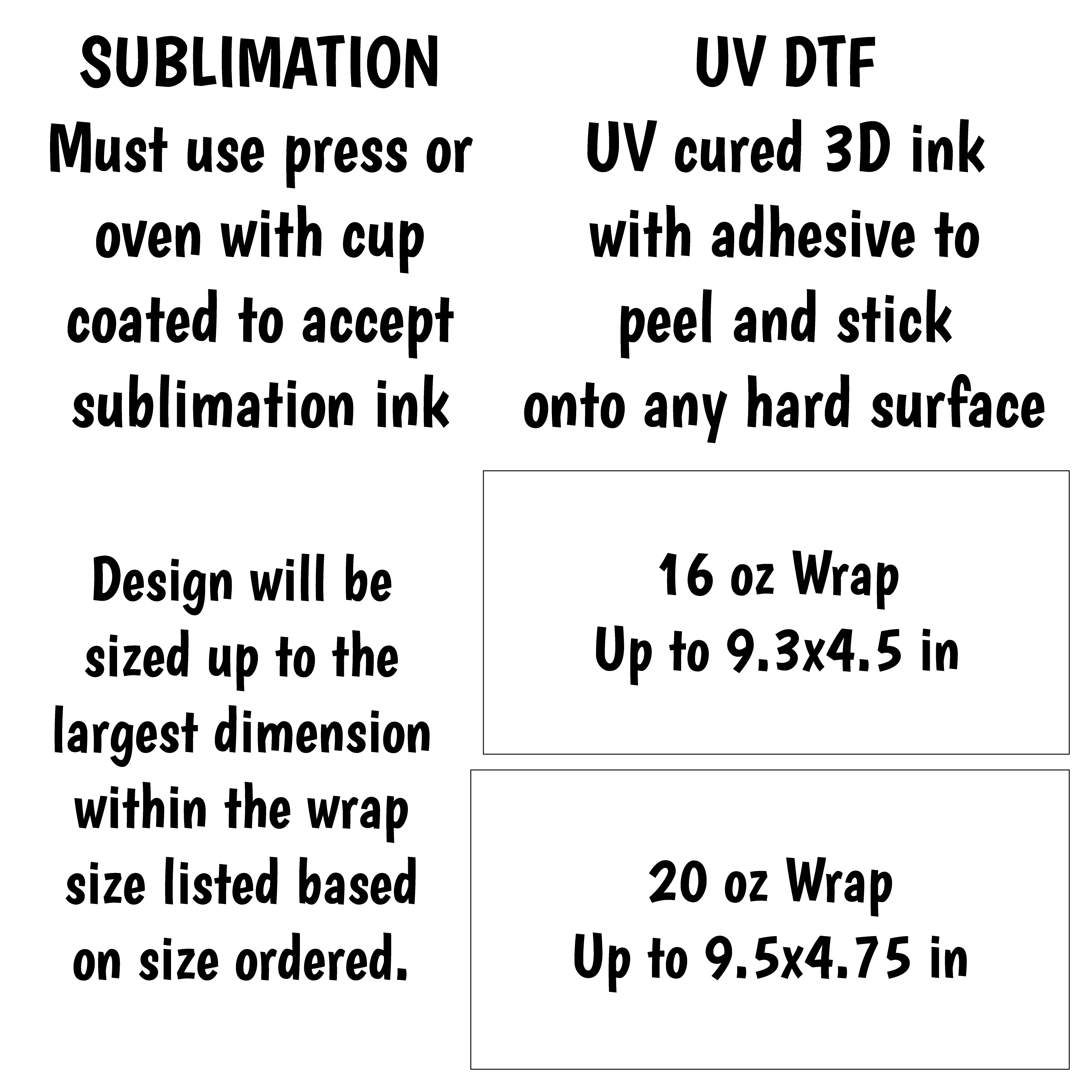 Pray Pray Pray Wrap for 16/20 oz Cups - UV DTF or Sublimation (SHIPS IN 3-7 BUS DAYS)