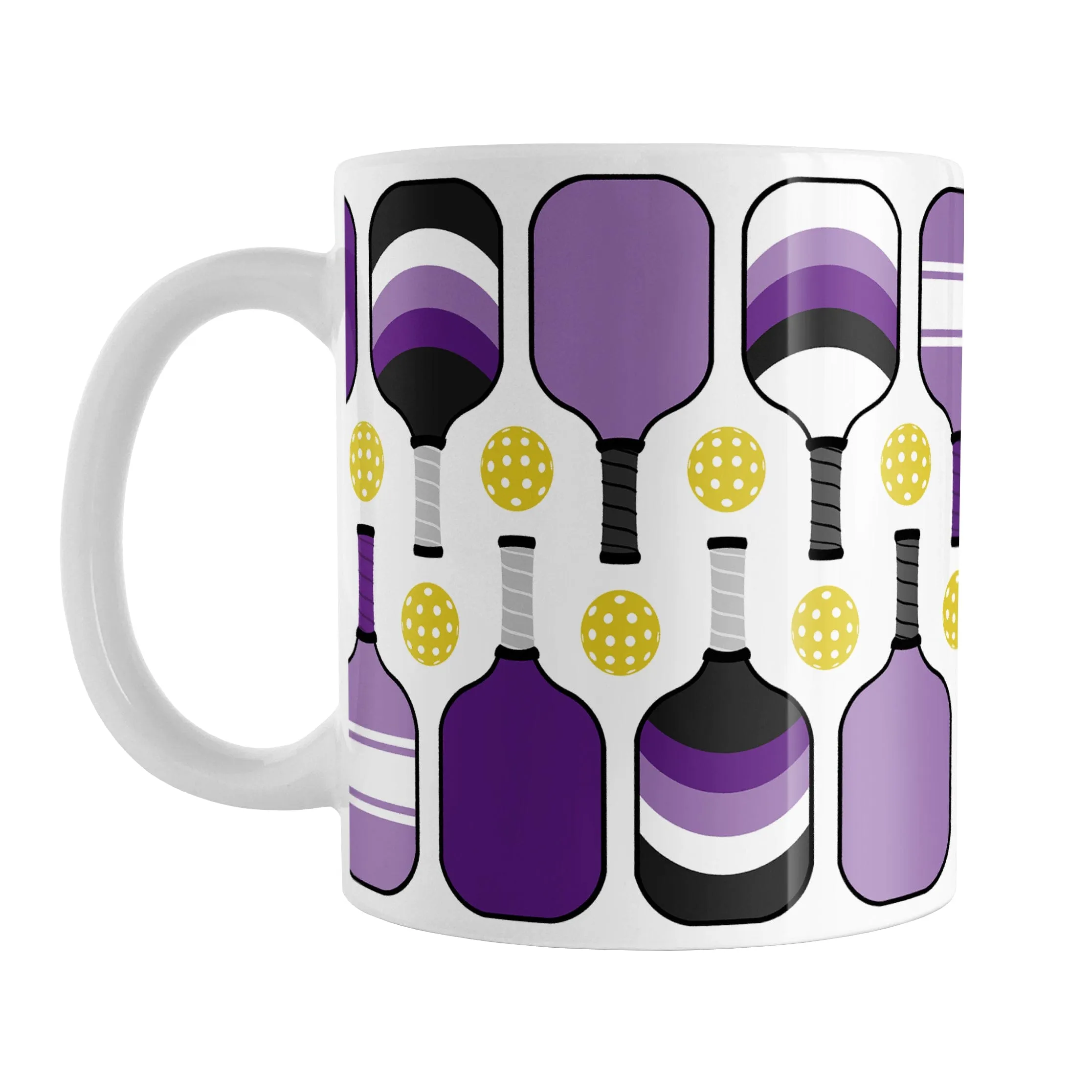 Purple Pickleball Mug