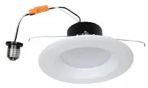 Recessed Trim 4in 8w 3CCT SWITCHABLE (3000K/4000K/5000K) Dimmable