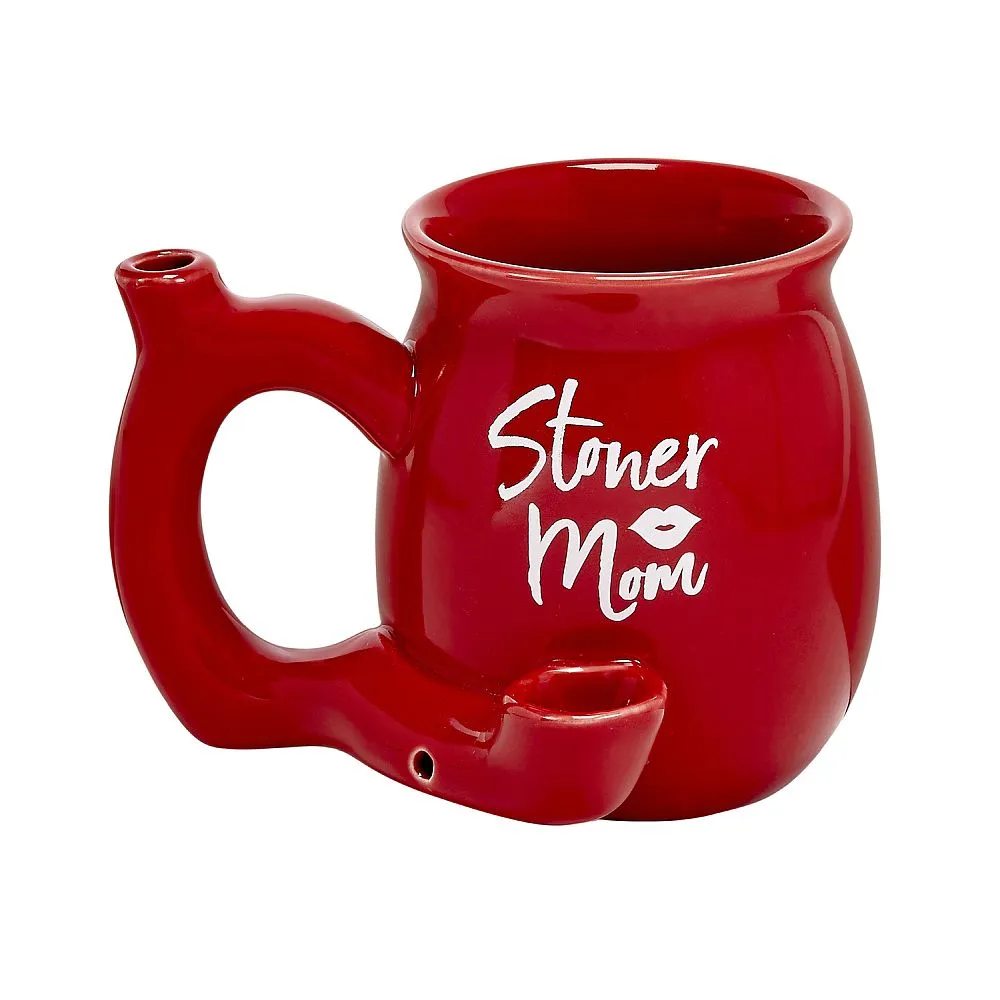 RED STONER MOM MUG