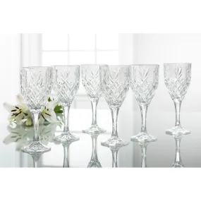 RENMORE GOBLET GLASS SET OF 6