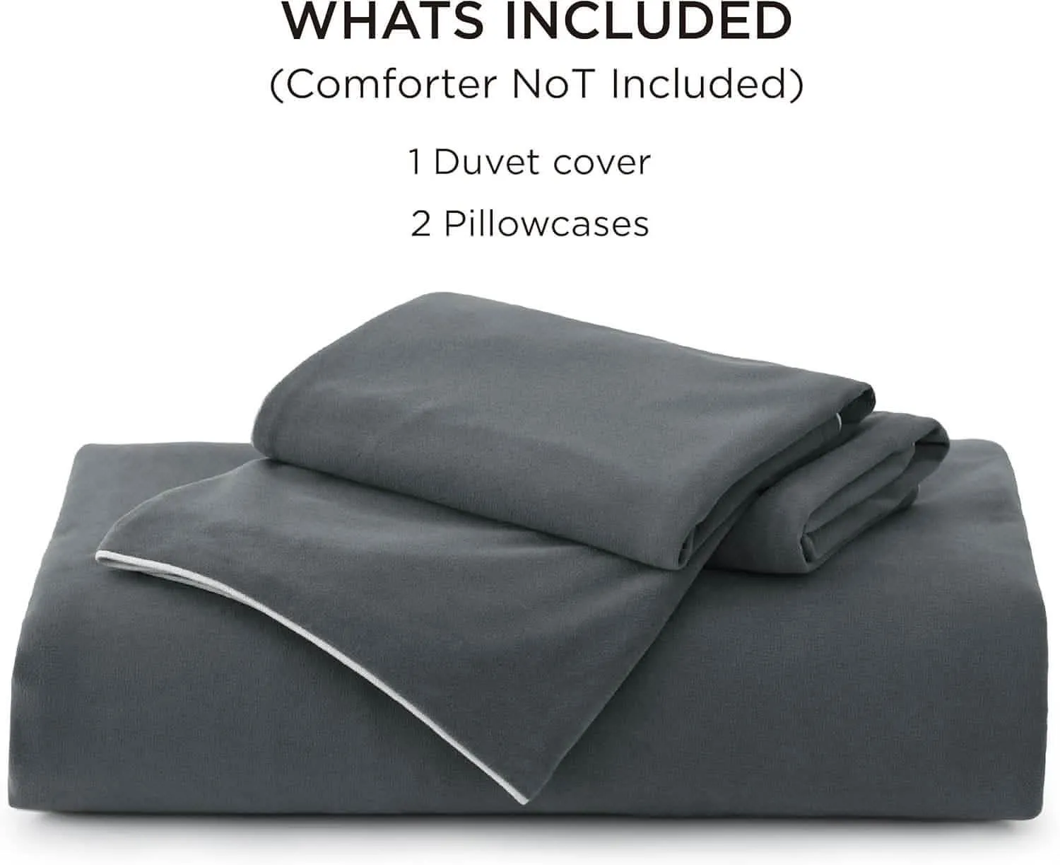 Reversible Two-Tone Sherpa Duvet Cover Set