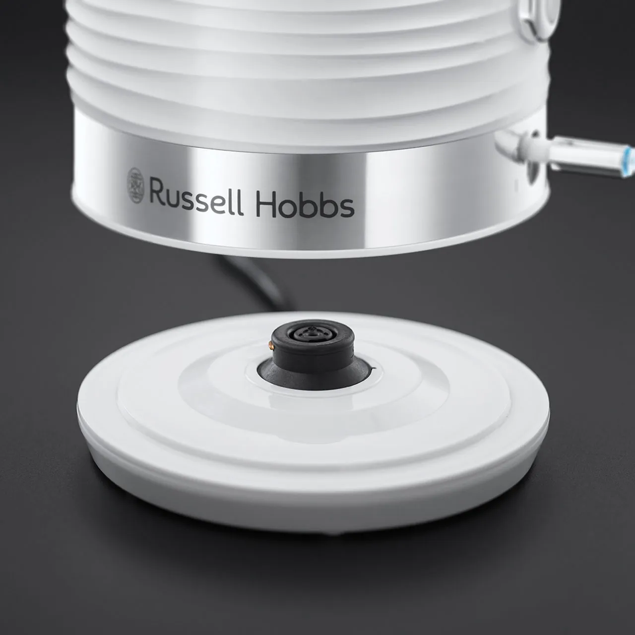 Russell Hobbs 1.7L 2400W Inspire Kettle | White