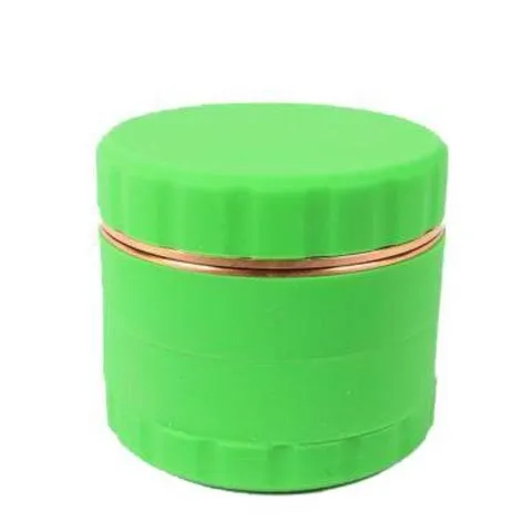 SALE!! Silicone 63mm Atomic Grinder with Aluminium Metal Teeth and Sifter