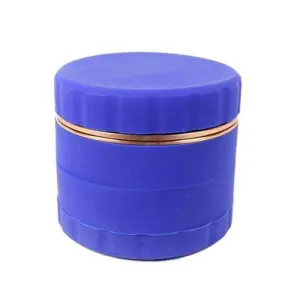 SALE!! Silicone 63mm Atomic Grinder with Aluminium Metal Teeth and Sifter