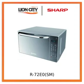 Sharp R-72E0(SM) Microwave Oven Silver