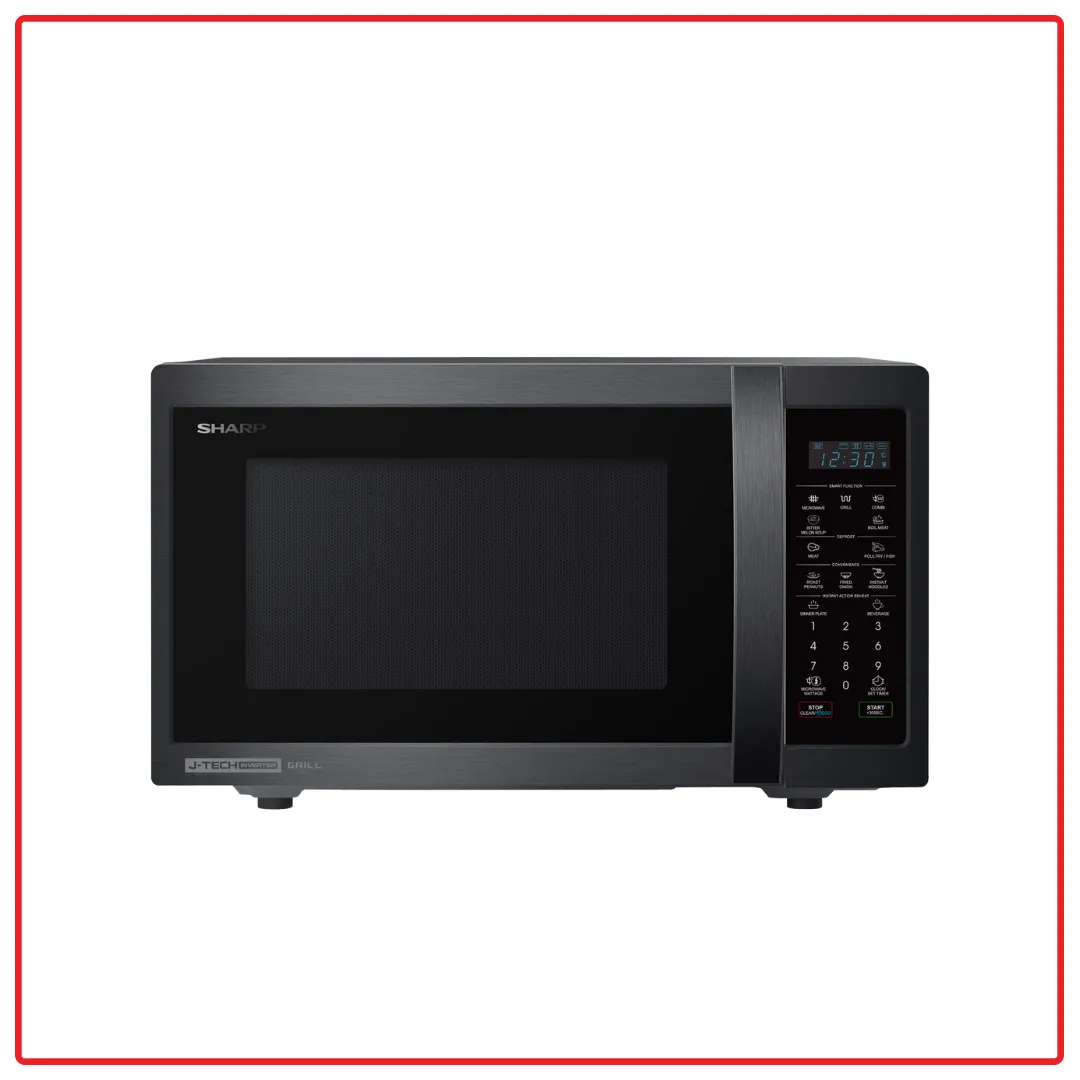 Sharp R759EBS 28L J-Tech Inverter with Grill Microwave Oven