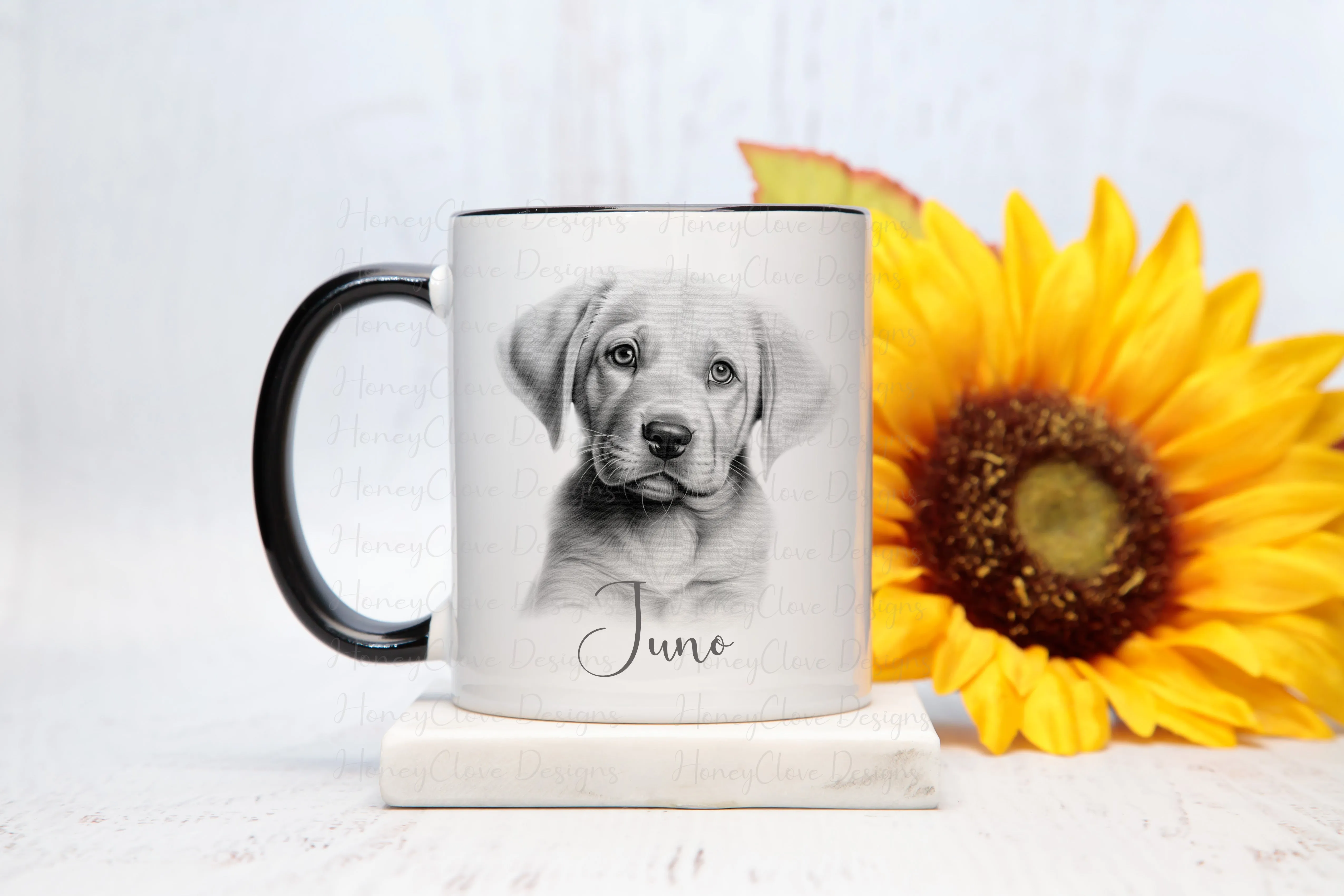 Sketch Design - Yellow Lab Mug