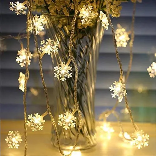 Snowflake Light 14 LED with 3 m Length (White)