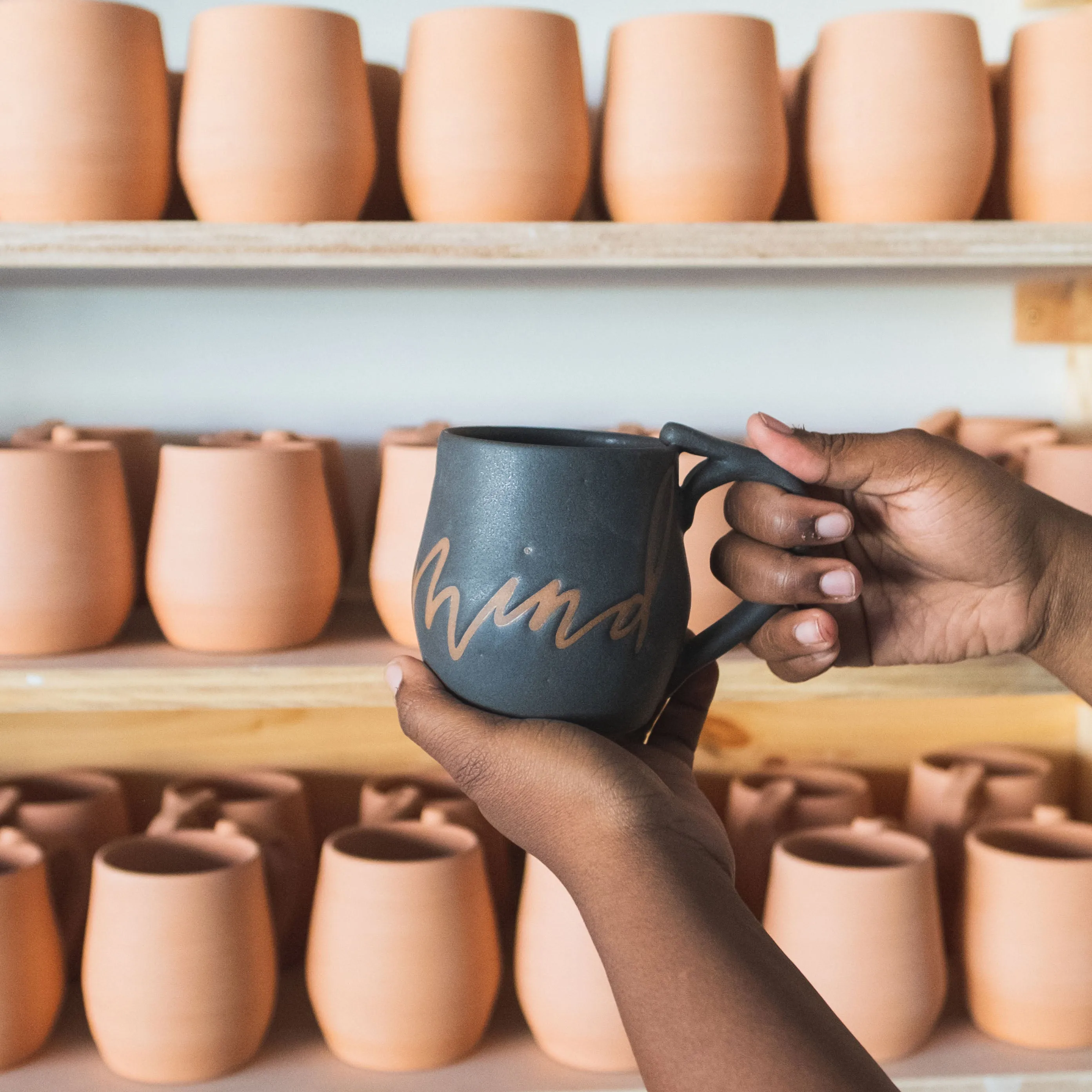 Sound Mind Mug in Slate