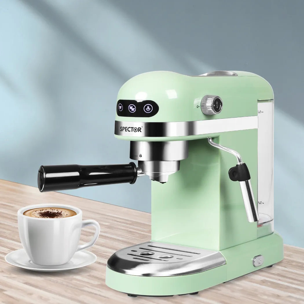 Spector Coffee Maker Machine Espresso Green Mint