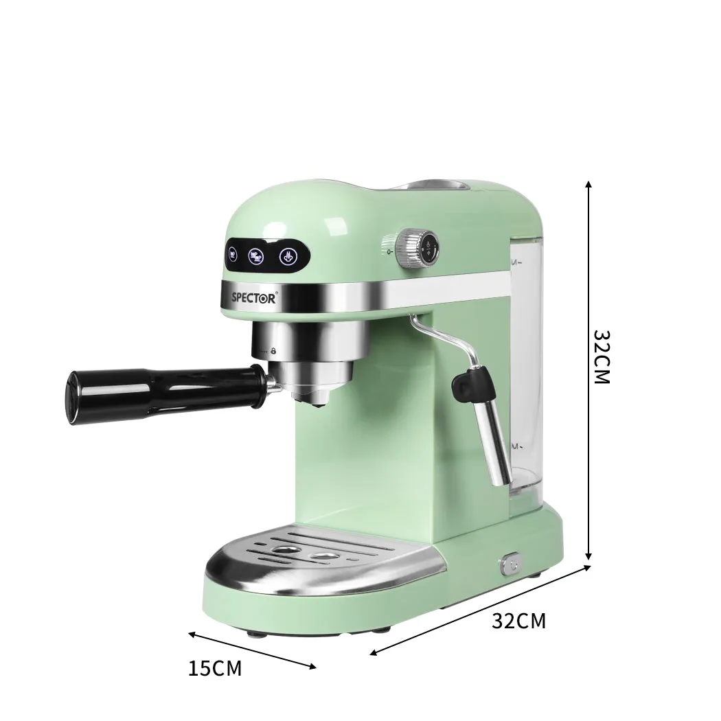 Spector Coffee Maker Machine Espresso Green Mint