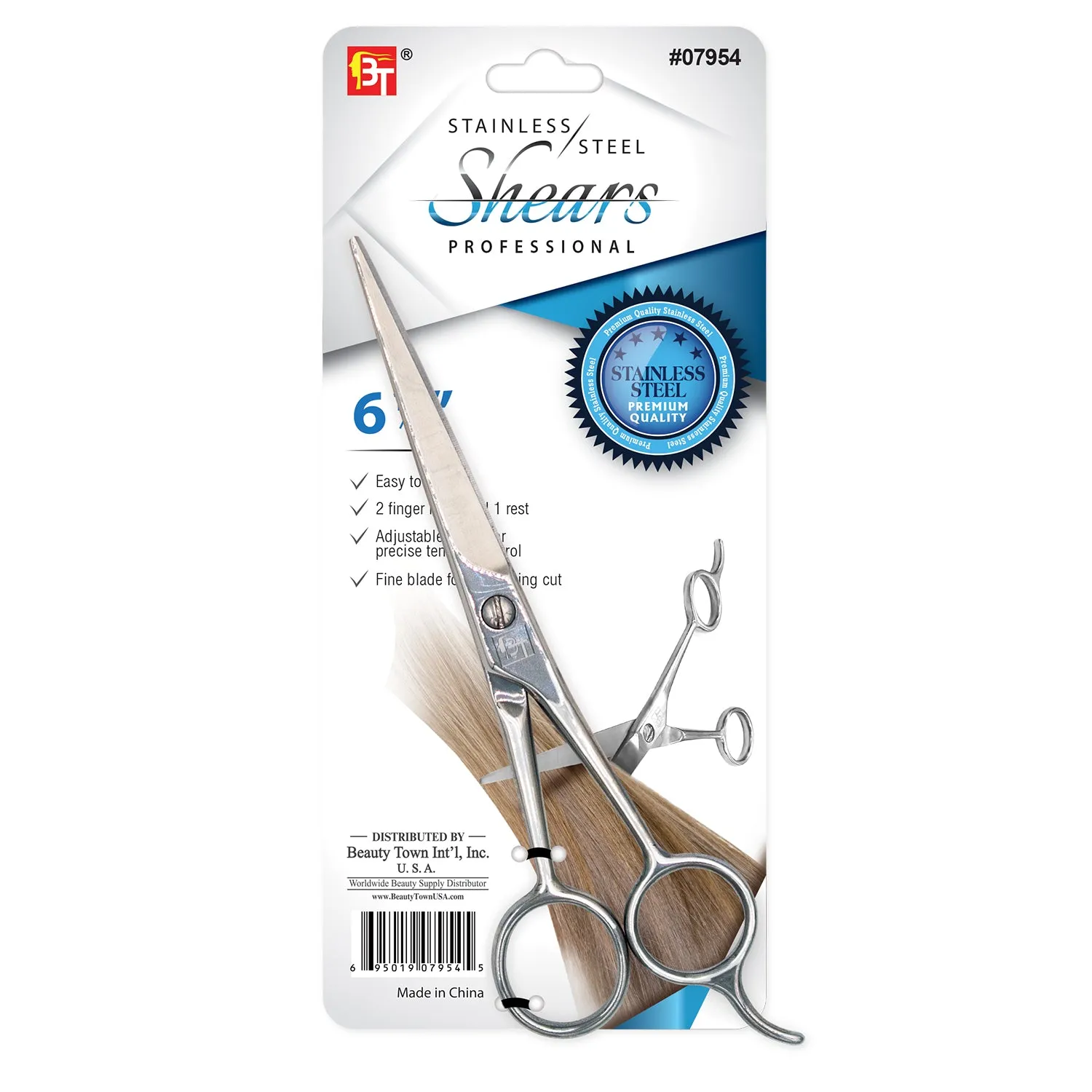 Stainless Steel 6.5" Hair Cutting Scissors