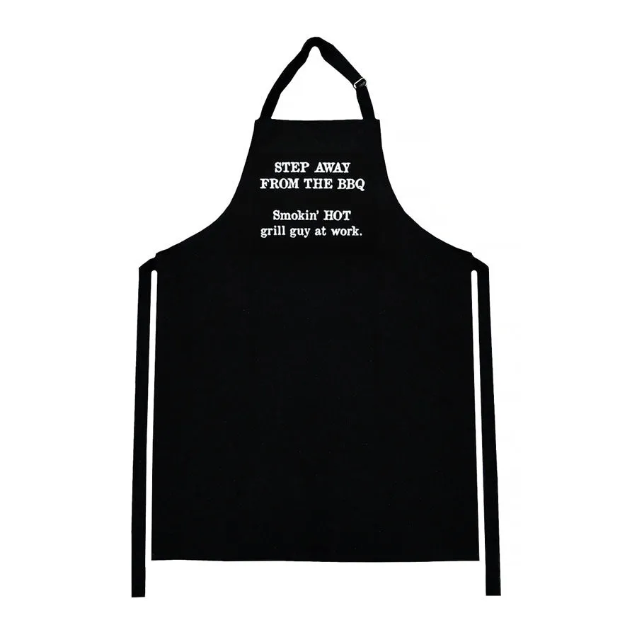 Step Away From The BBQ Mens Apron