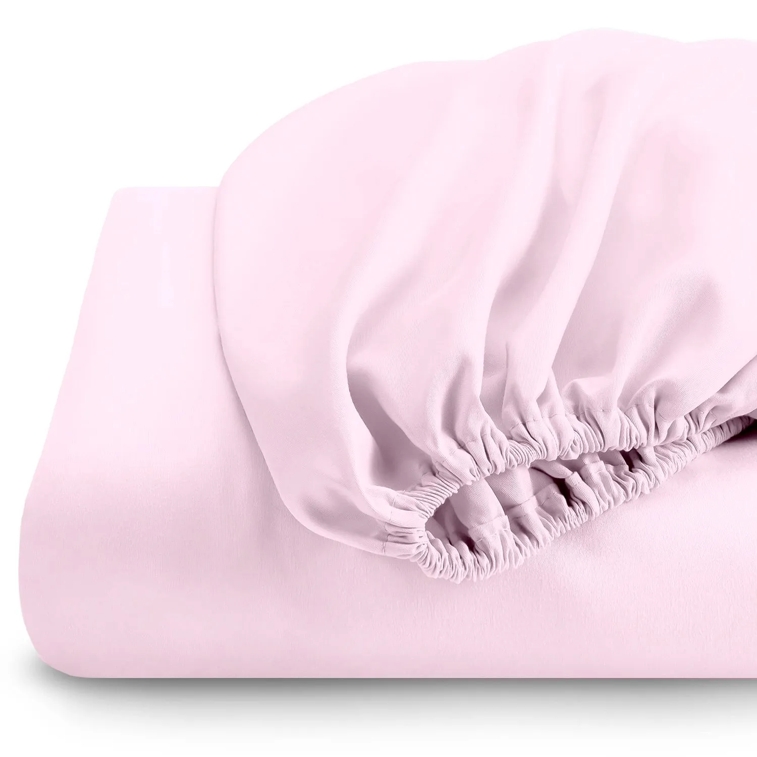 Super Soft Fitted sheet 200x200 30cm - Pink