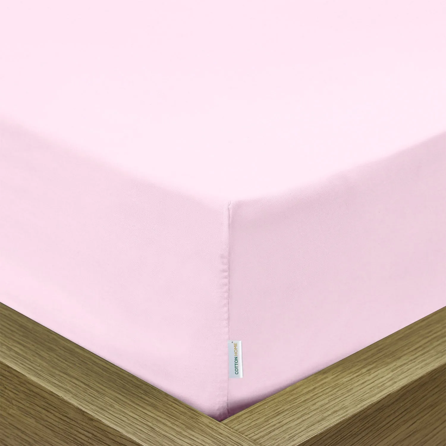 Super Soft Fitted sheet 200x200 30cm - Pink