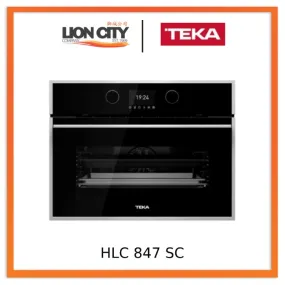 Teka HLC 847 SC Compact Multifunction Oven in 45cm With Hydroclean System and Steamer