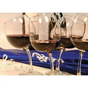 Tipsy Wine Glasses (Set of 2)