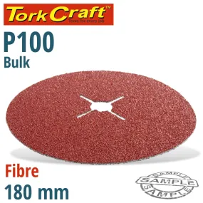 TORK CRAFT FIBRE DISC 180MM 100 GRIT BULK ABR56100