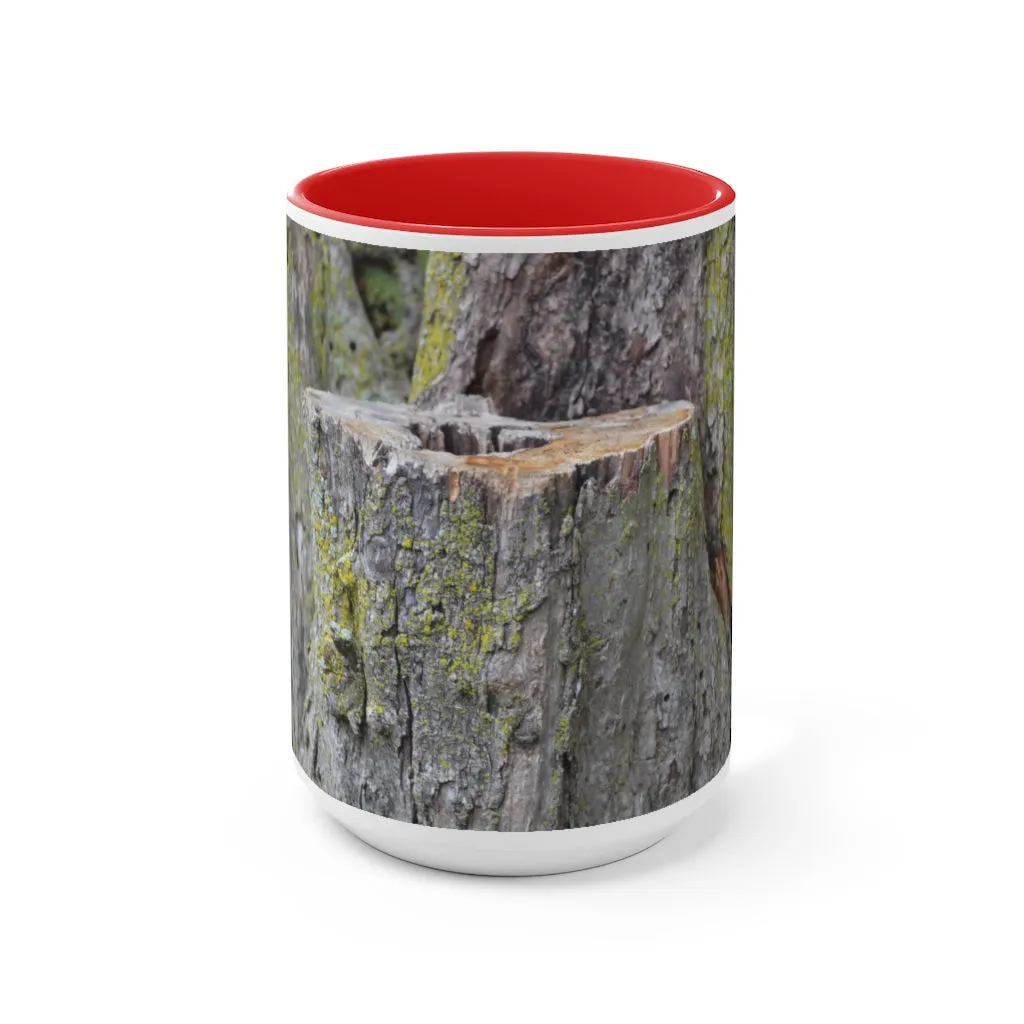 Tree Stump Accent Mug