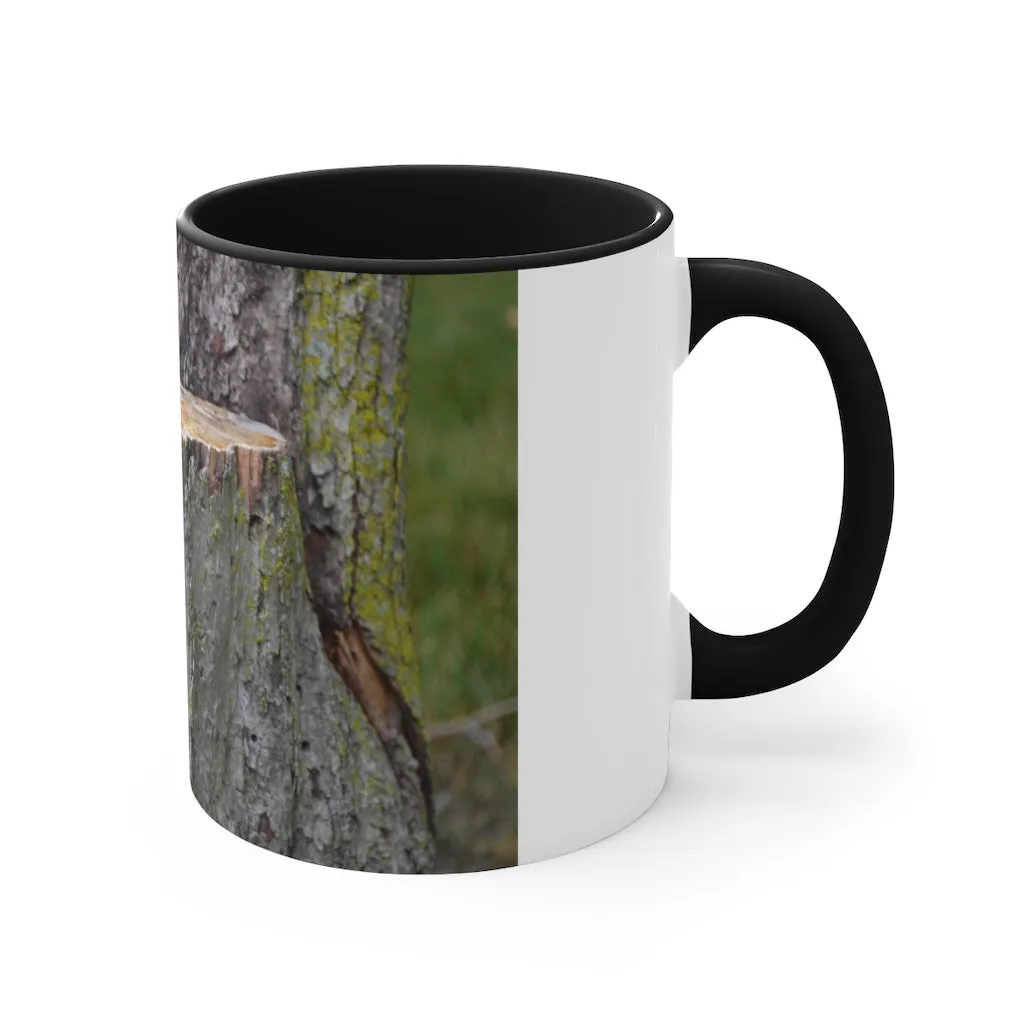 Tree Stump Accent Mug