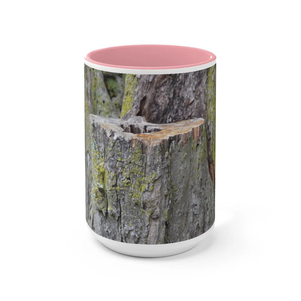 Tree Stump Accent Mug